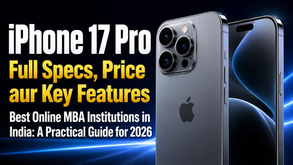 Best Online MBA Institutions in India: A Practical Guide for 2026